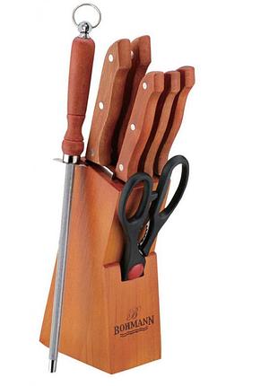 Набор ножей 8пр bohmann bh 5103 wd