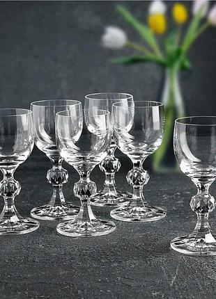Набір чарок 50 мл/6 шт bohemia claudia (sterna) 40149/50