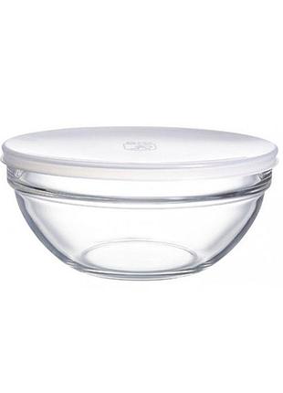 Салатник с крышкой 23см/2,9л luminarc empilable h1154