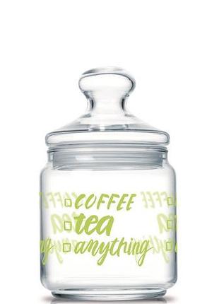 Банка для сыпучих 0,75 л luminarc coffee tea p6017