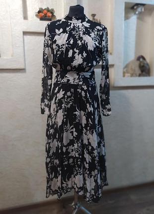 Платье вискоза massimo dutti