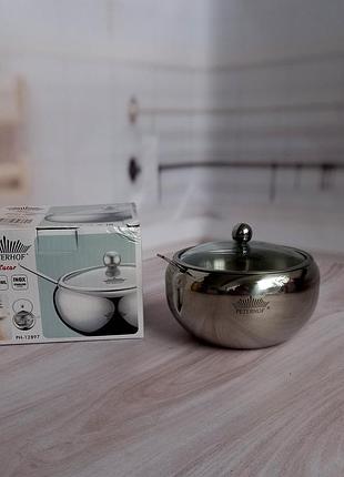 Сахарница 560мл peterhof ph-12897