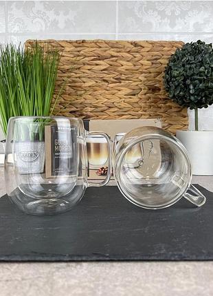 Набiр чашок ringel guten morgen з подвійною стінкою 2*400 мл в уп.