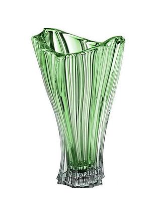 Ваза 320мм bohemia plantica green