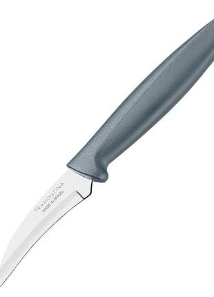 Ніж tramontina plenus grey ніж шкірозйомний 76мм -12 шт коробка (23419/063)