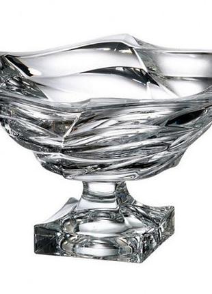 Конфетница на ножке 330 мм bohemia flamenco