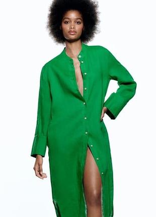 Сукня zara льон