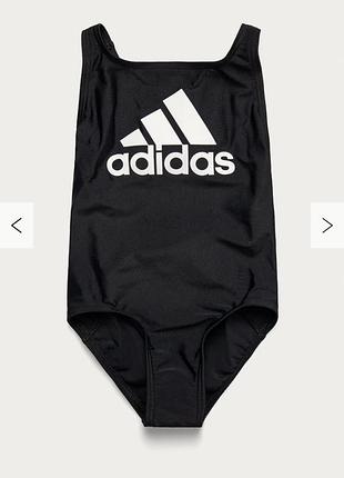 Купальник дитячий adidas, оригінальний купальник адідас, купальник для дівчинки, суцільний купальник