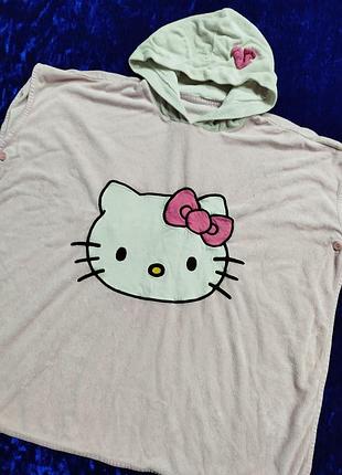 Рушник, пляжний рушник 4-5 років, рушник пончо з капюшоном