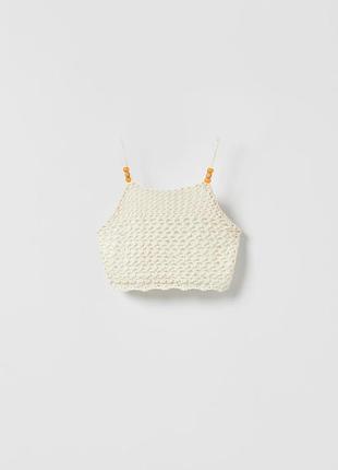 Топ для девочки 11-12 лет zara испания размер 152