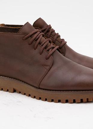 Ботинки черевики чоловічі шкіряні timberland jackson's landing waterproof chukka розмір 44