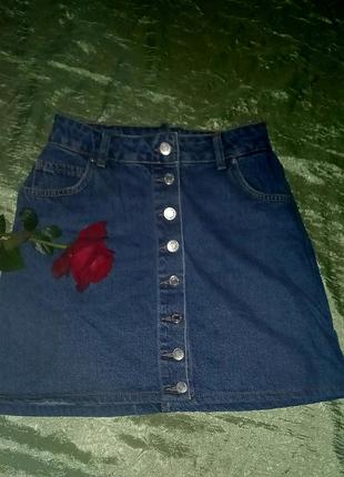 Юбка джинсова 2