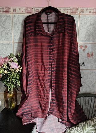 Шифоновая рубашка yours с ярким принтом