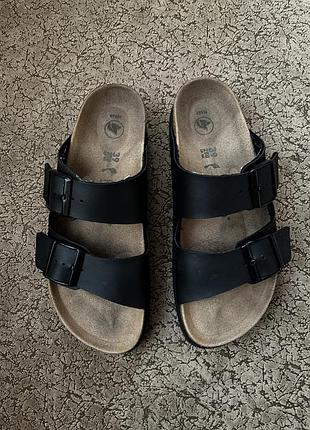 Жіночі шльопанці birkenstock papillio arizona grooved vegan 1018520 narrow