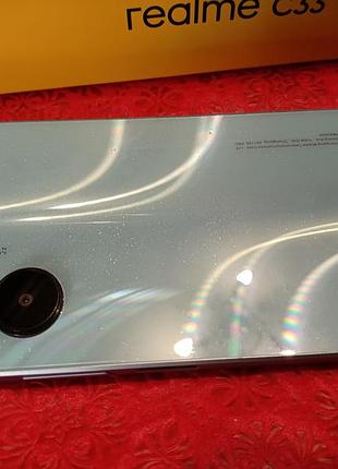 Смартфон realme c33 4/128gb aqua blue
