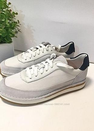 Р. 37.5 clarks женские кожаные кроссовки оригинал2 фото