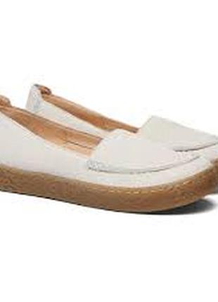 Р.37.5 clarks женские кожаные слипоны оригинал
