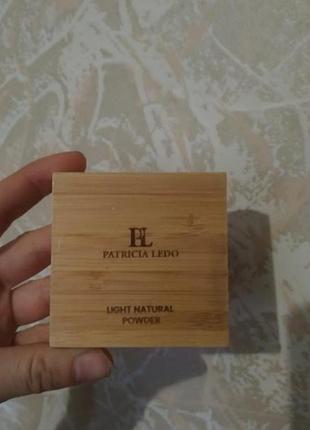 Пудра для обличчя тон 01 patricia ledo bamboo collection3 фото