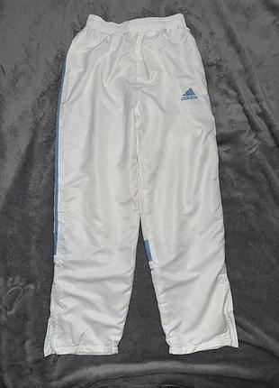 Штани спортивні білі adidas