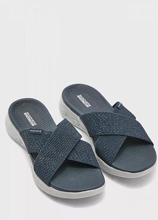 Шлепанцы skechers оригинал шлепанцы женские