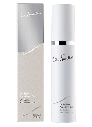 Dr. spiller acnoderm gel зволожувальний гель для жирної шкіри, 50 мл