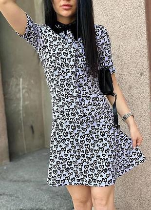 Оригинальное платье sandro paris