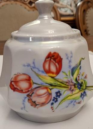Сахарница фарфор ссср сфз ( сумской фарфоровый завод