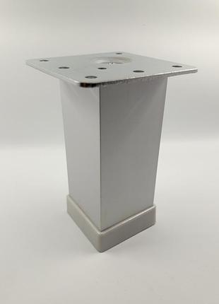 Ножка квадратная алюминиевая металлическое крепление, 100мм