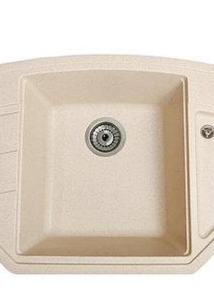 Кухонная мойка гранитная крафтжелтый