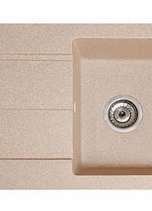Кухонная мойка гранитная квадро песок
