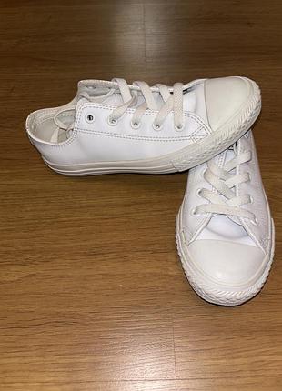 Кеди converse шкіра