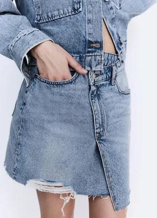Джинсова спідниця h&m  2025