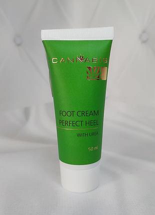 Крем для п'яток з сечовиною foot cream cannabis j'erelia 50мл