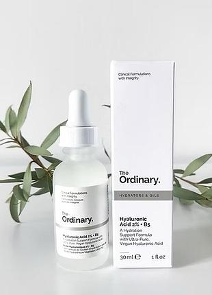 The ordinary hyaluronic acid 2% + b5. зволожувальна сироватка з гіалуроновою кислотою 30ml