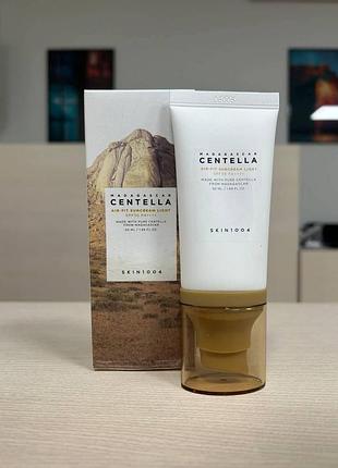 Skin1004 - сонцезахисний крем - madagascar centella air-fit suncream light spf30 pa++++ - 50ml