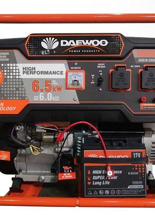 Генератор daewoo 6.5 квт з avr (стабілізація напруги)