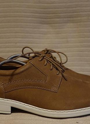 Очень кравсивые легкие кожаные дерби цвета молочного шоroлада rockport trutech 45 р. ( 29,5 см.)