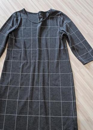 Базовое платье в клетку esmara3 фото