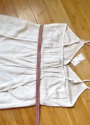 Біле бавовняне плаття 7