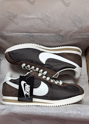Женские кроссовки nike cortez brown производитель вьетнам на сезон весна, лето, осень.
