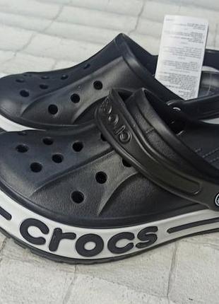 Кроксы чёрные 9001  crocs5 фото