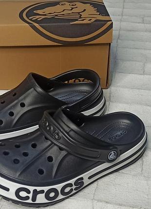Кроксы чёрные 9001  crocs2 фото