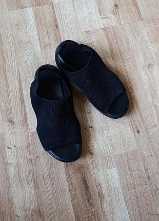 Босоножки текстиль