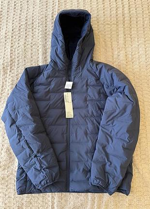 Куртка пуховик осіння чоловіча uniqlo puff-tech xl оригінал