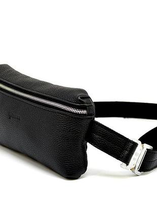 Сумка поясна з натуральної шкіри fa-1818-4lx tarwa з металевим фастексом