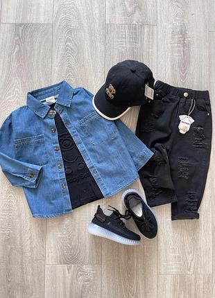 Джинсова сорочка для дітей 2