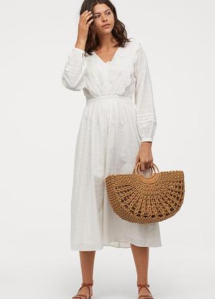 Платье прошва вышиванка h&m 
boho