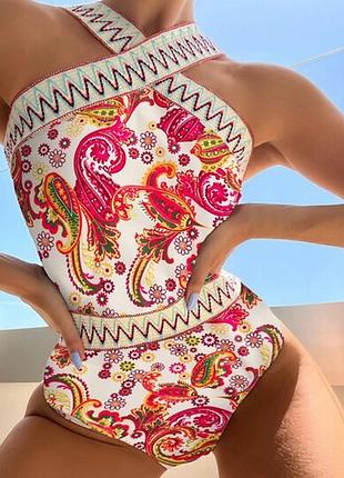 Слитный винтажный купальник купальник swim by design