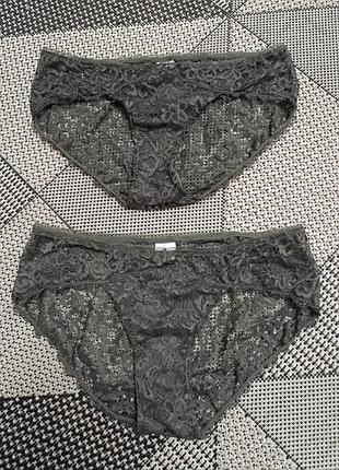 Трусики женские кружевные 2шт
