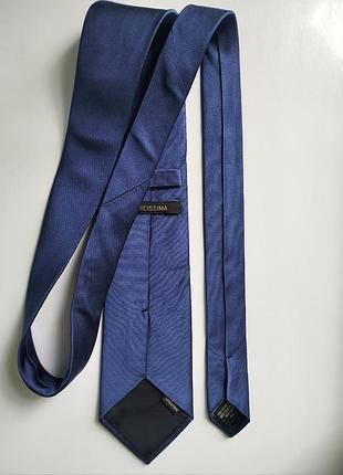 Краватка синя класична галстук camicissima